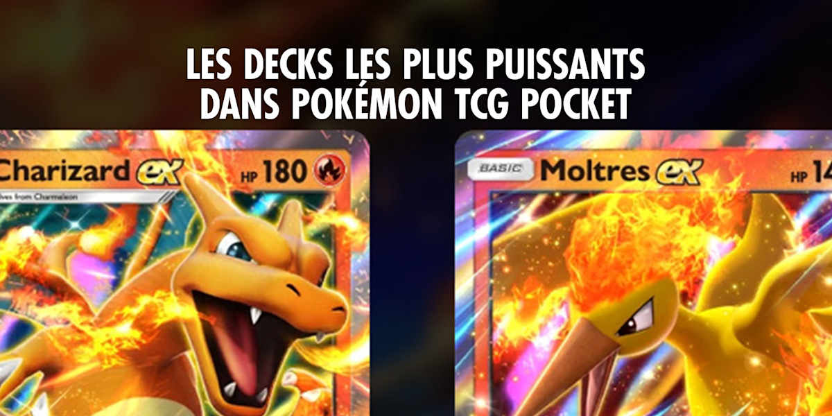 Pokémon TCG Pocket les meilleurs decks actuels pour gagner