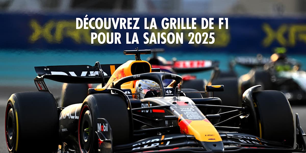 F1 2025 découvrez la grille complète des pilotes et écuries