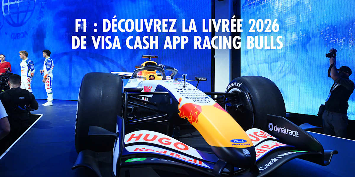 Visa Cash App Racing Bulls dévoile la livrée de sa F1 2026
