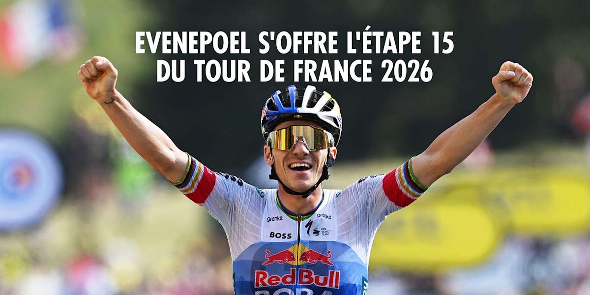 Tour De France 2026 Remco Evenepoel Remporte L tape 15