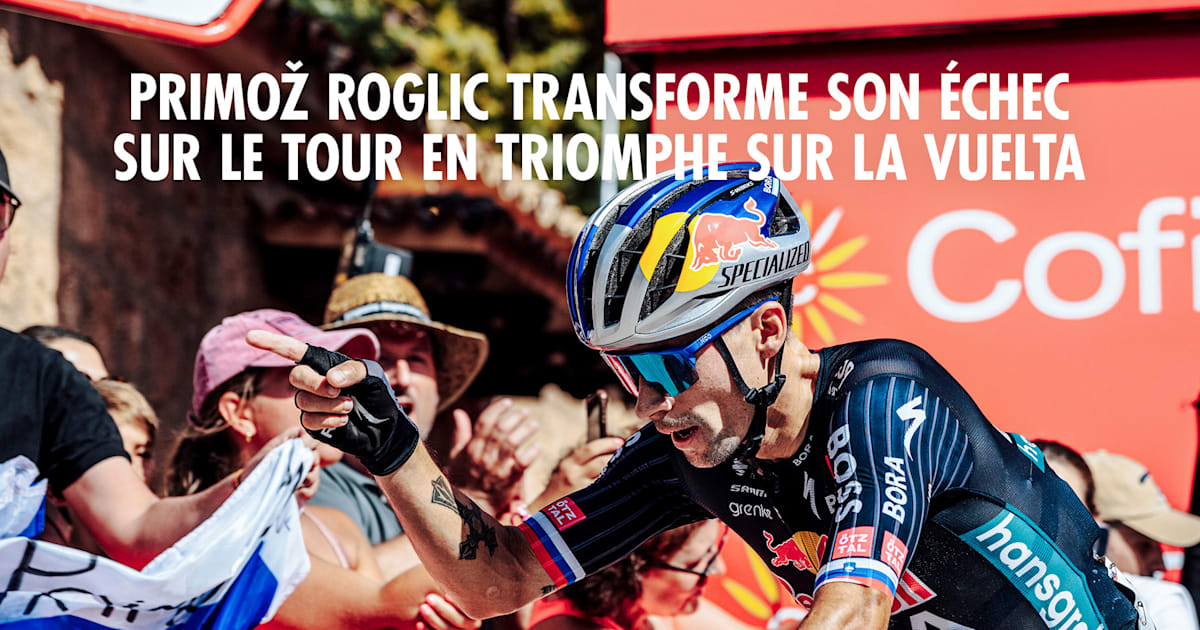 Primož Roglič: d'un échec au Tour à la victoire de la Vuelta