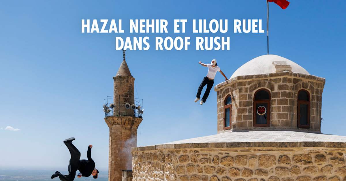 Parkour : regardez Lilou Ruel et Hazal Nehir dans Roof Rush