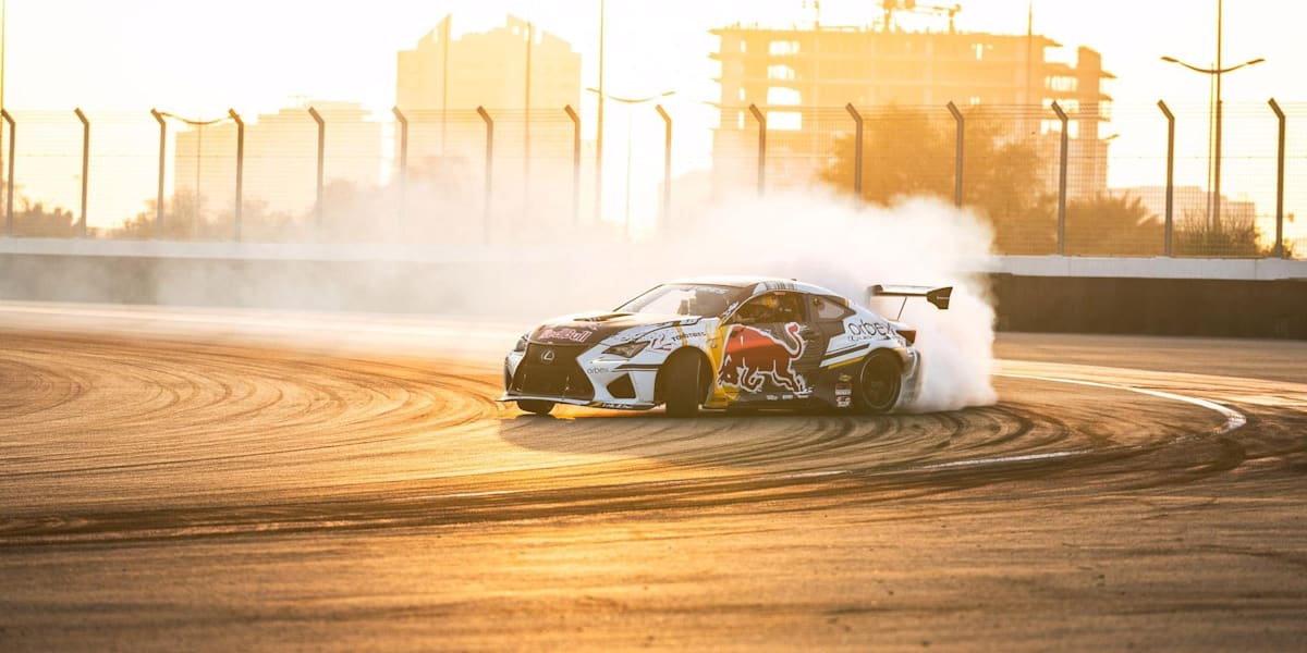Lexus rcf drift top