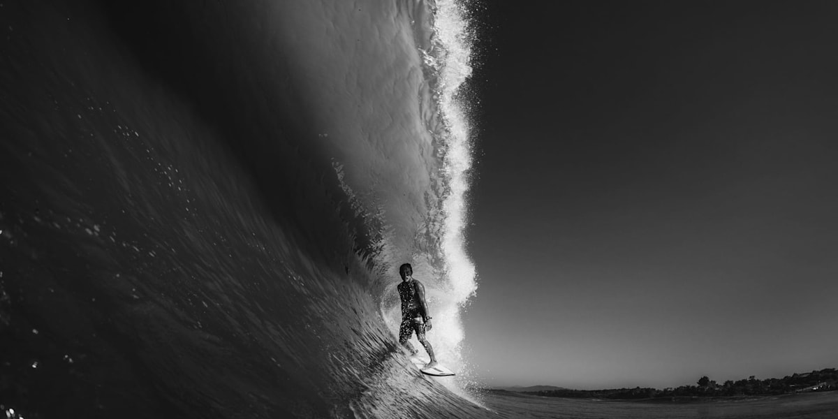 Shooting the wave inside and out