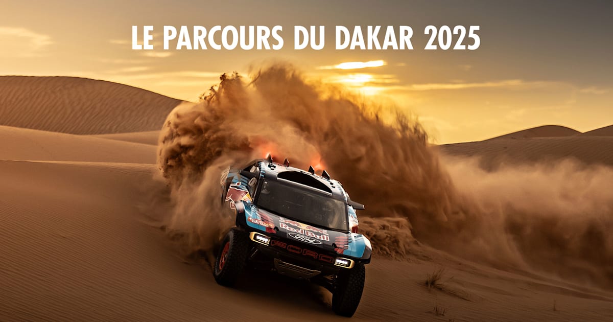 Dakar 2025 voici le parcours et les dates du rallyeraid