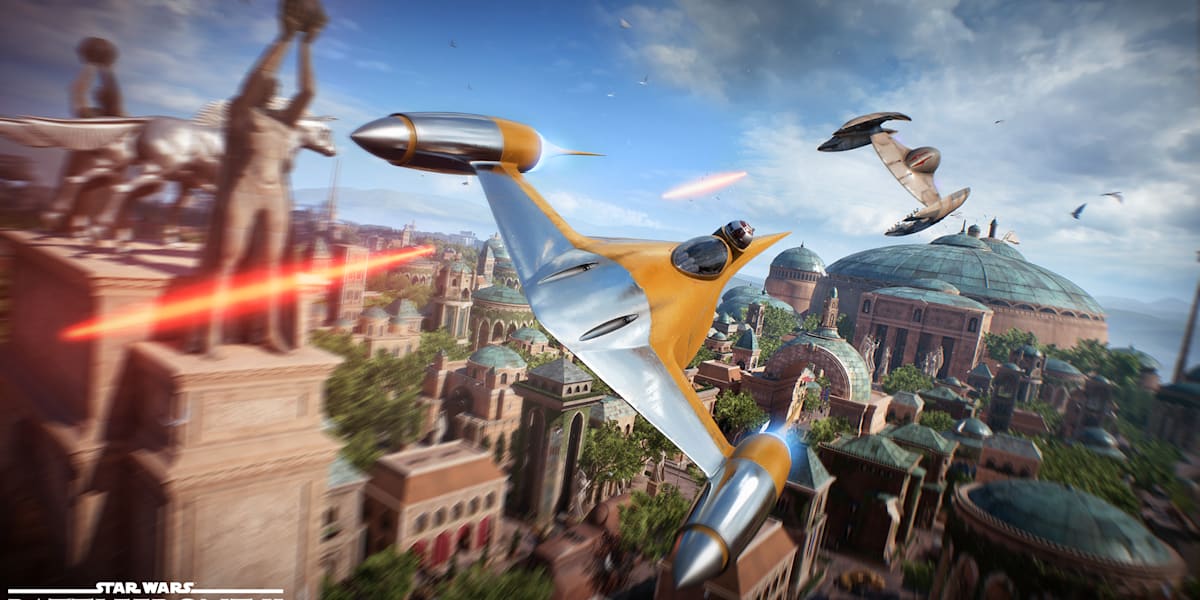 Star wars battlefront shop 2 naboo starfighter