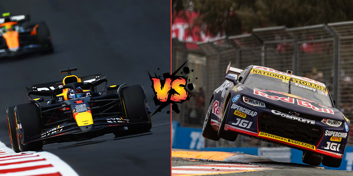 F1 versus V8 Supercars - Who wins?