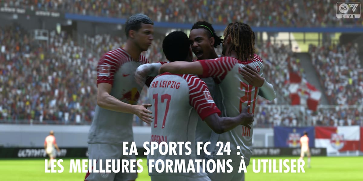 EA Sports FC 24 top 4 des meilleures formations! Guide