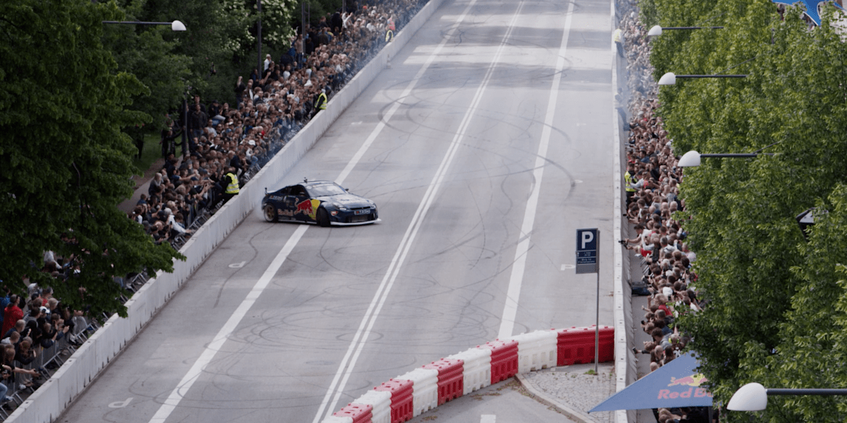 Red Bull Racing Showrun overtog Formel