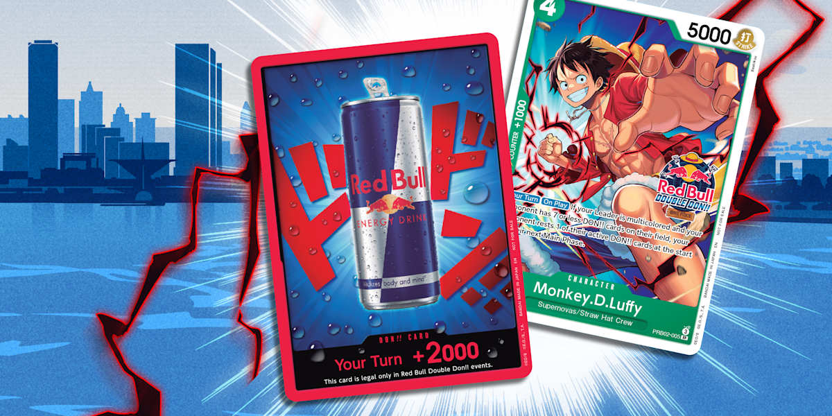 レッドブル RedBull ドンカード 10枚 ワンピースカード Red Bull Double Don!!