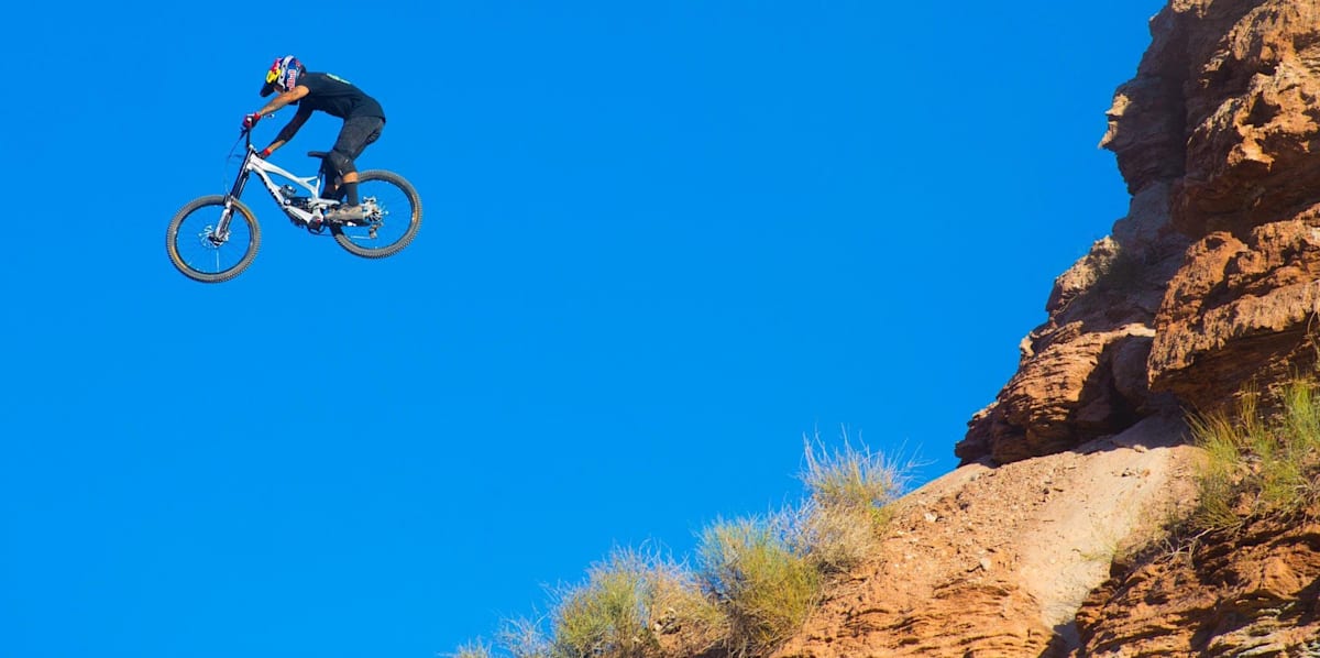 Red Bull Rampage 2014 Mountain Bike Cliff Drop Video