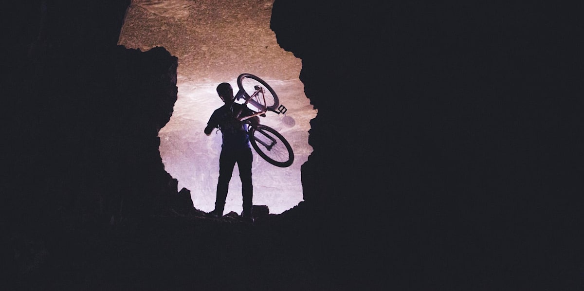 Mega Cavern Underground Bike Park MTB Video