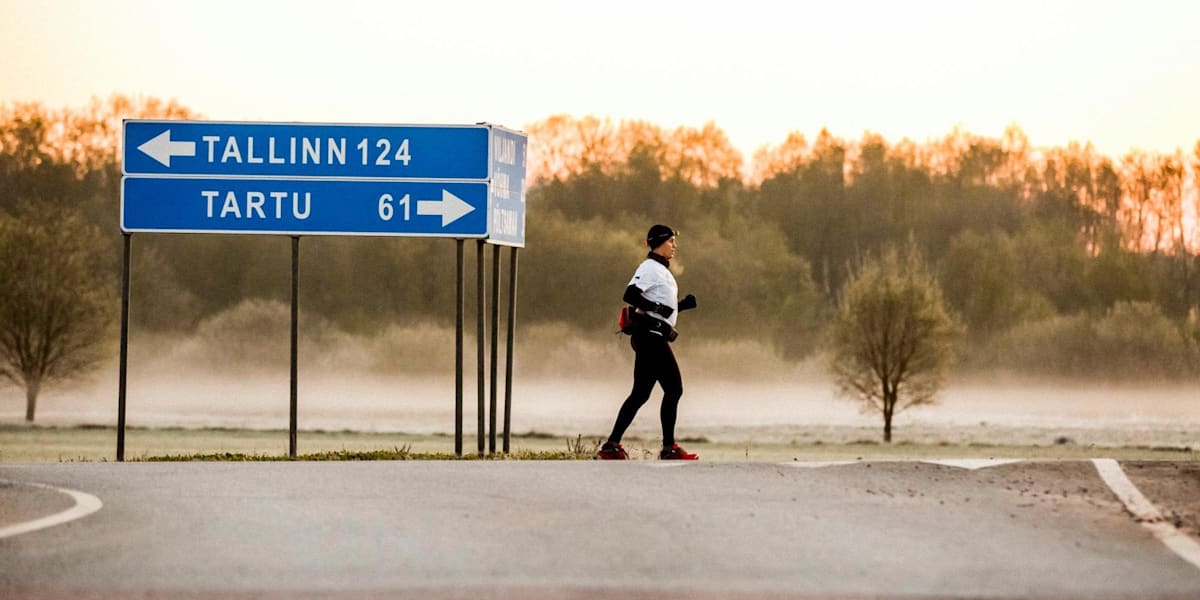 Wings for Life Joel Juht jooksis Tallinnast Võrru