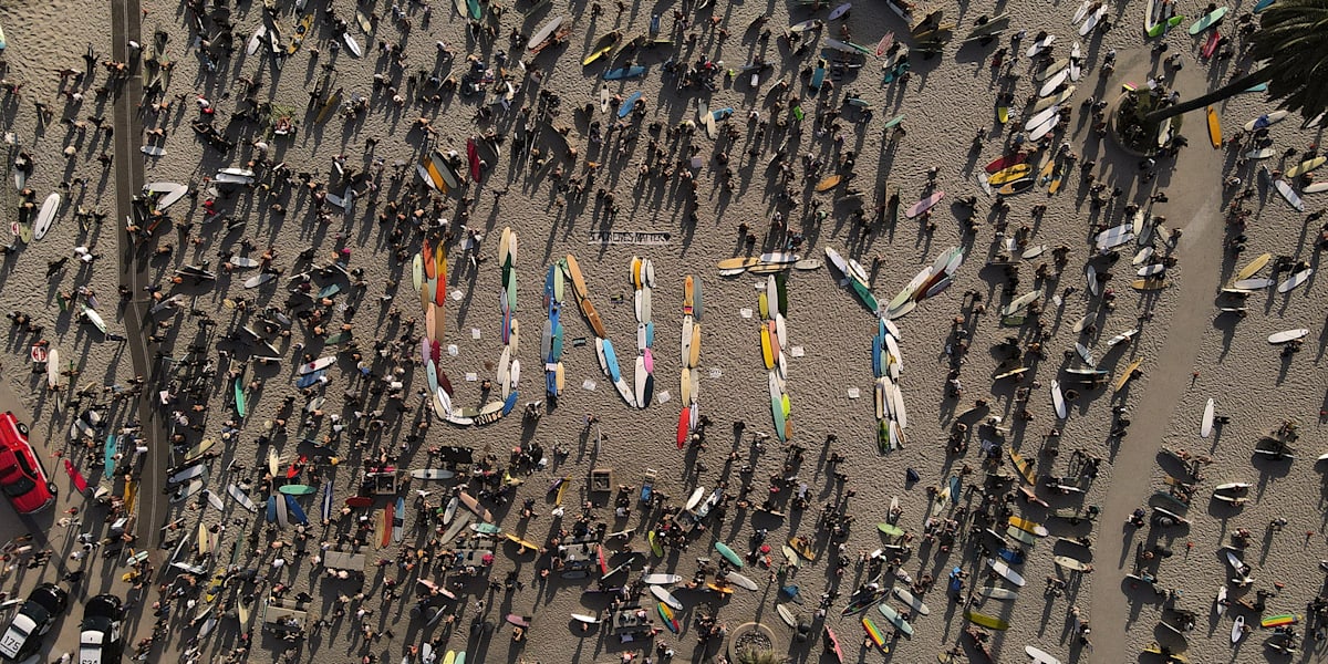 Commemorating The 1 Year Anniversary Of The Paddle Out For Unity
