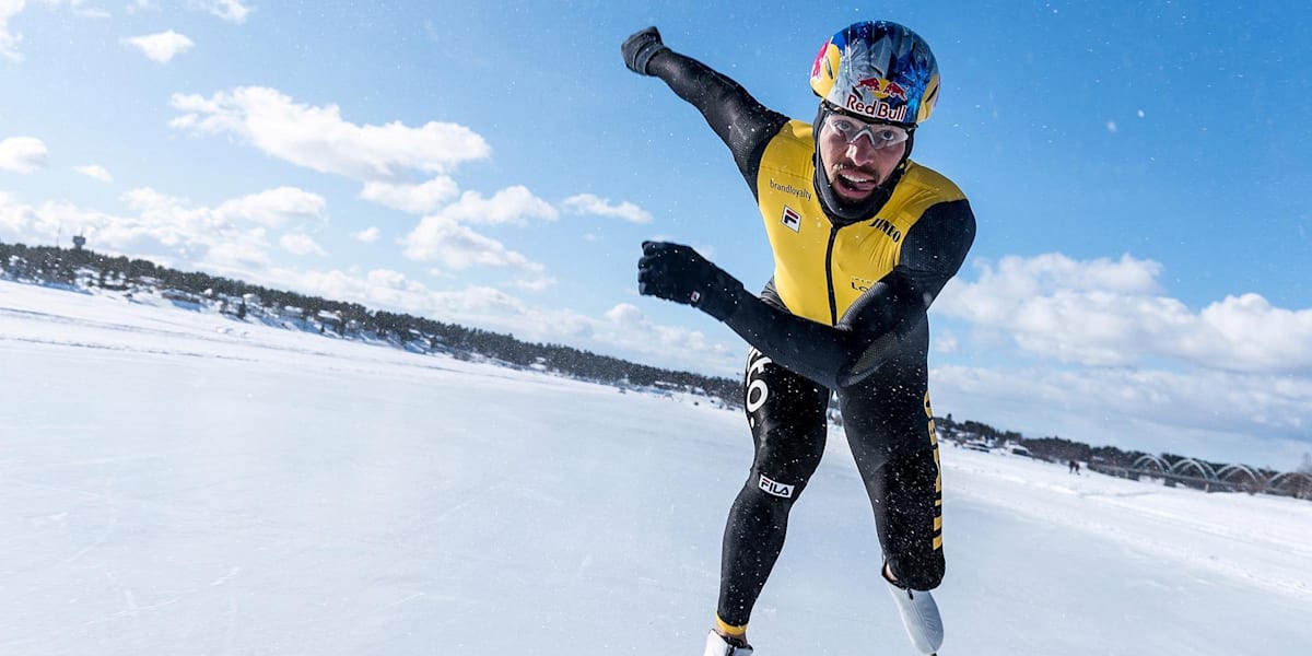 Inspired By Kjeld Nuis breaks world speed skate record