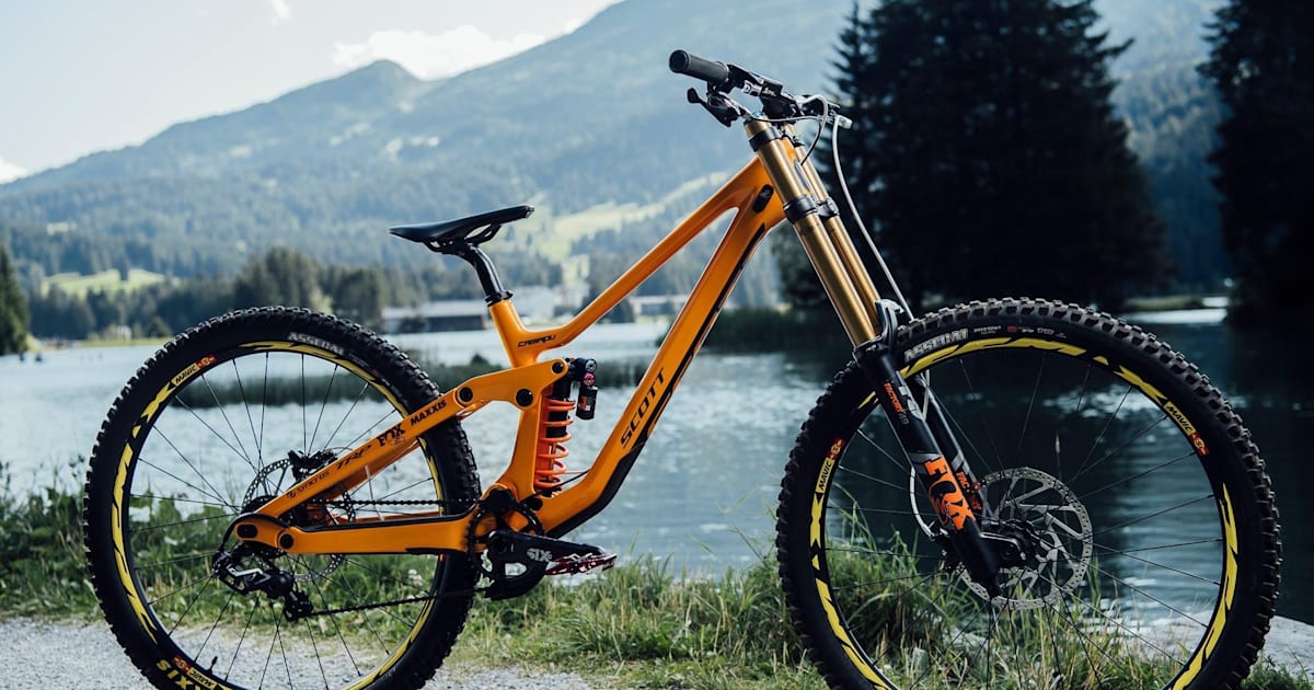 Marine Cabirou Scott Gambler Tuned bike check
