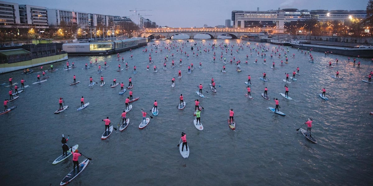 Paddle : Le Nautic SUP Paris Crossing 2017 en photos