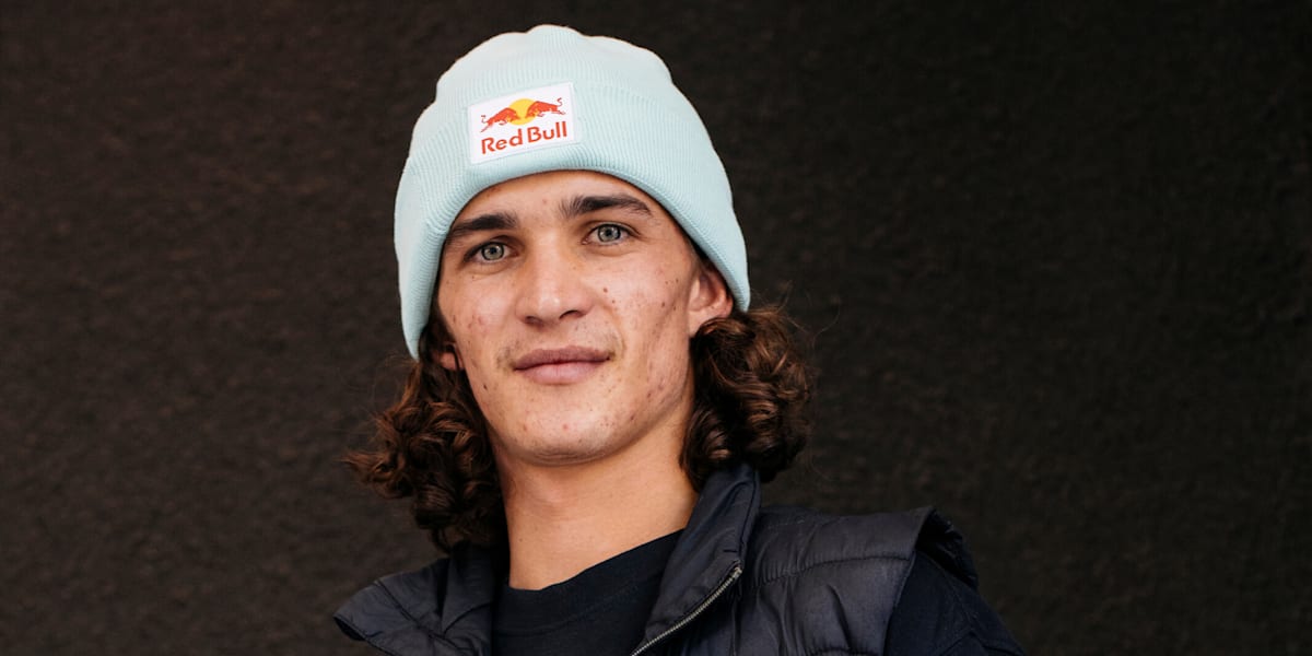 Red bull beanie skateboarding online