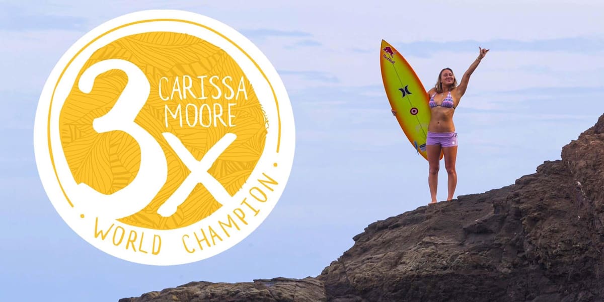 La relation entre Carissa Moore et son père