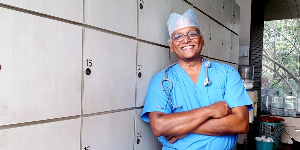 Swimming with a stethoscope Dr Sharad Shenoy