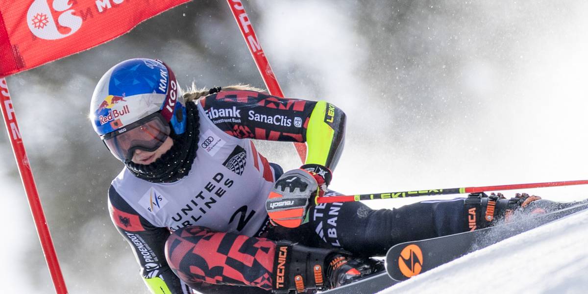 Lara Colturi: The young Albanian skier shaking up the scene