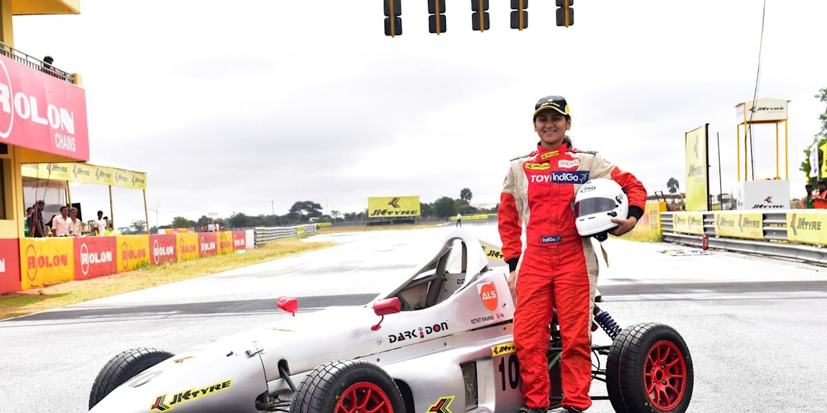 Sneha Sharma is a race car driver and airline pilot