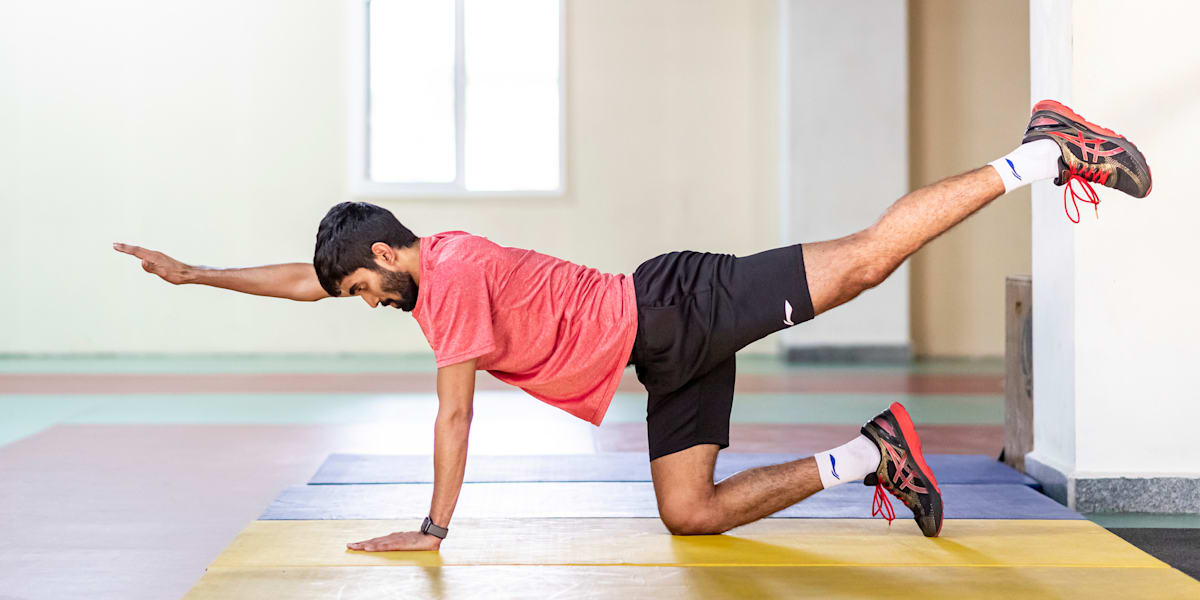 Badminton home workout 5 exercises by Srikanth Kidambi