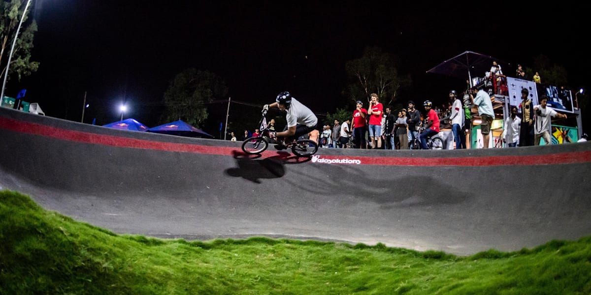 WallRide Park, India's first asphalt pump track