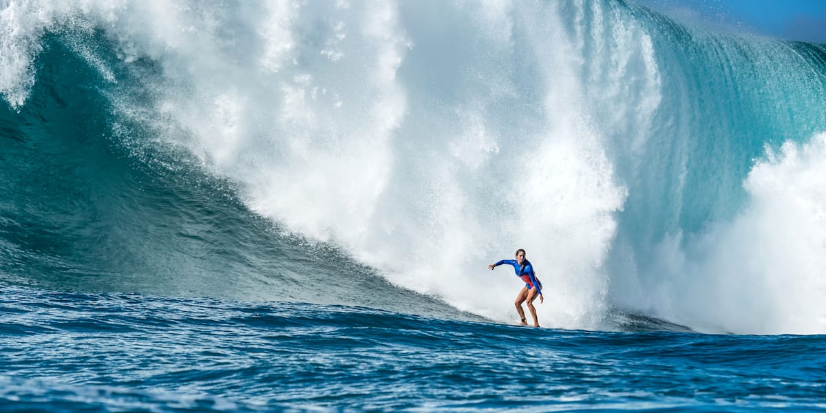 No Small Feat surf show Emily Erickson and Izzi Gomez