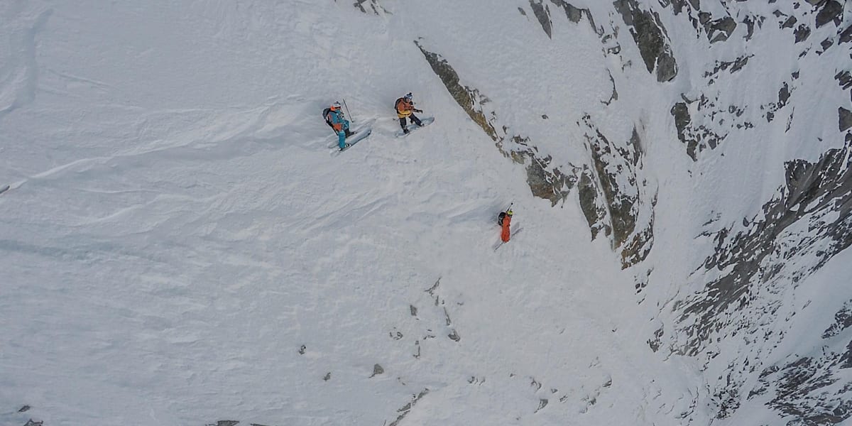 Xavier De Le Rue sur la voie Mallory ! Snowboard Vidéo