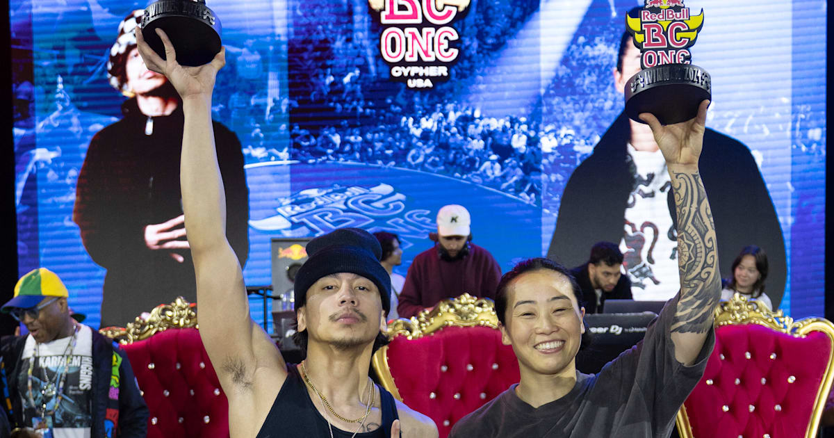 Red Bull BC One USA winners: B-Girl La Vix & B-Boy Icey Ives