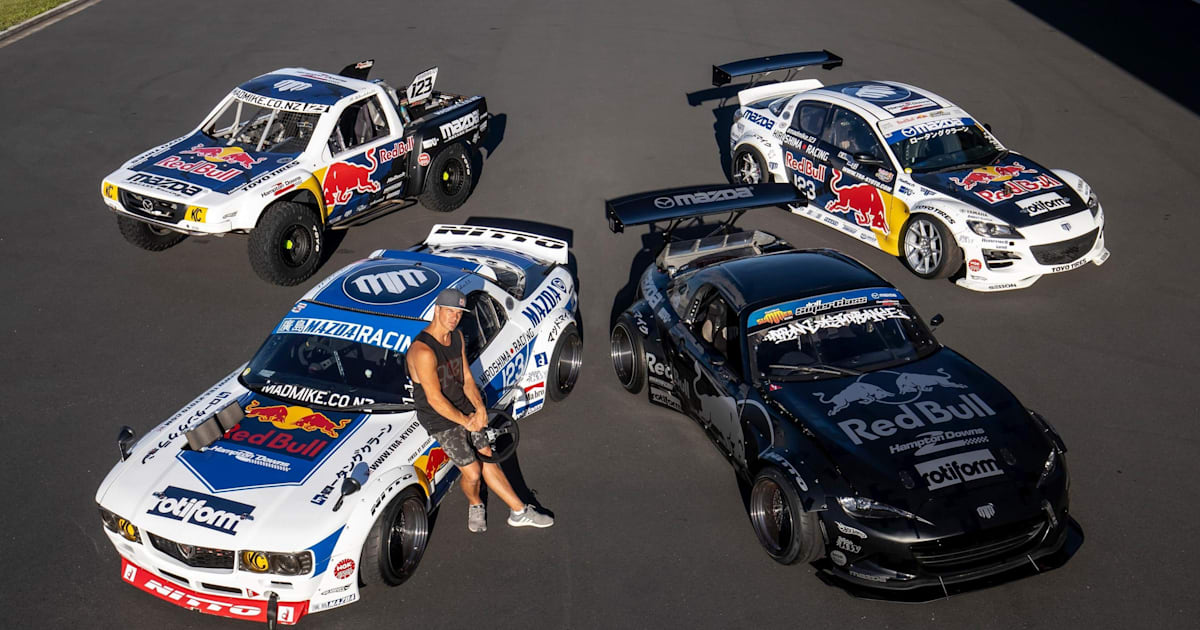 10 years of whips: Mad Mike's family of cars