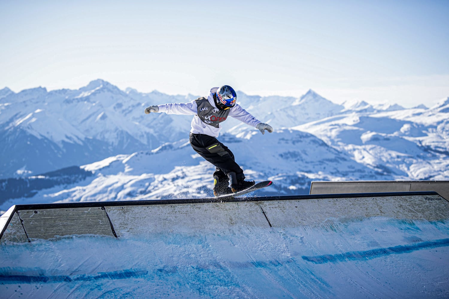 Laax Open 2021 Snowboard slopestyle y halfpipe