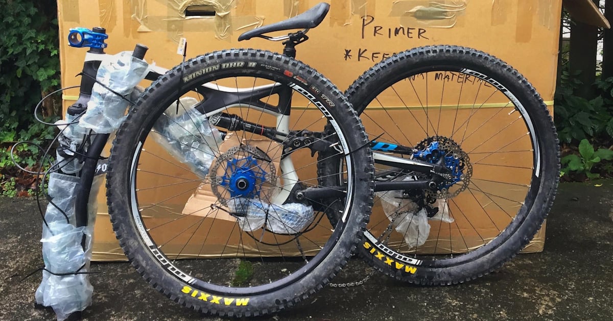 Bicycle wheel box store