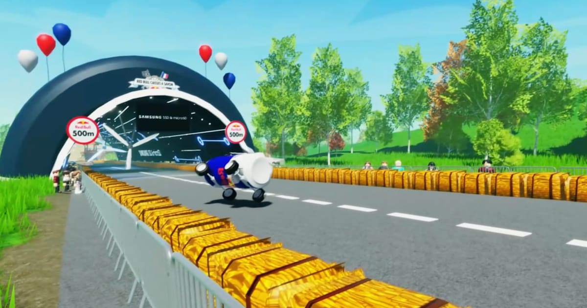 Le jeu Red Bull Caisses à Savon arrive sur Roblox