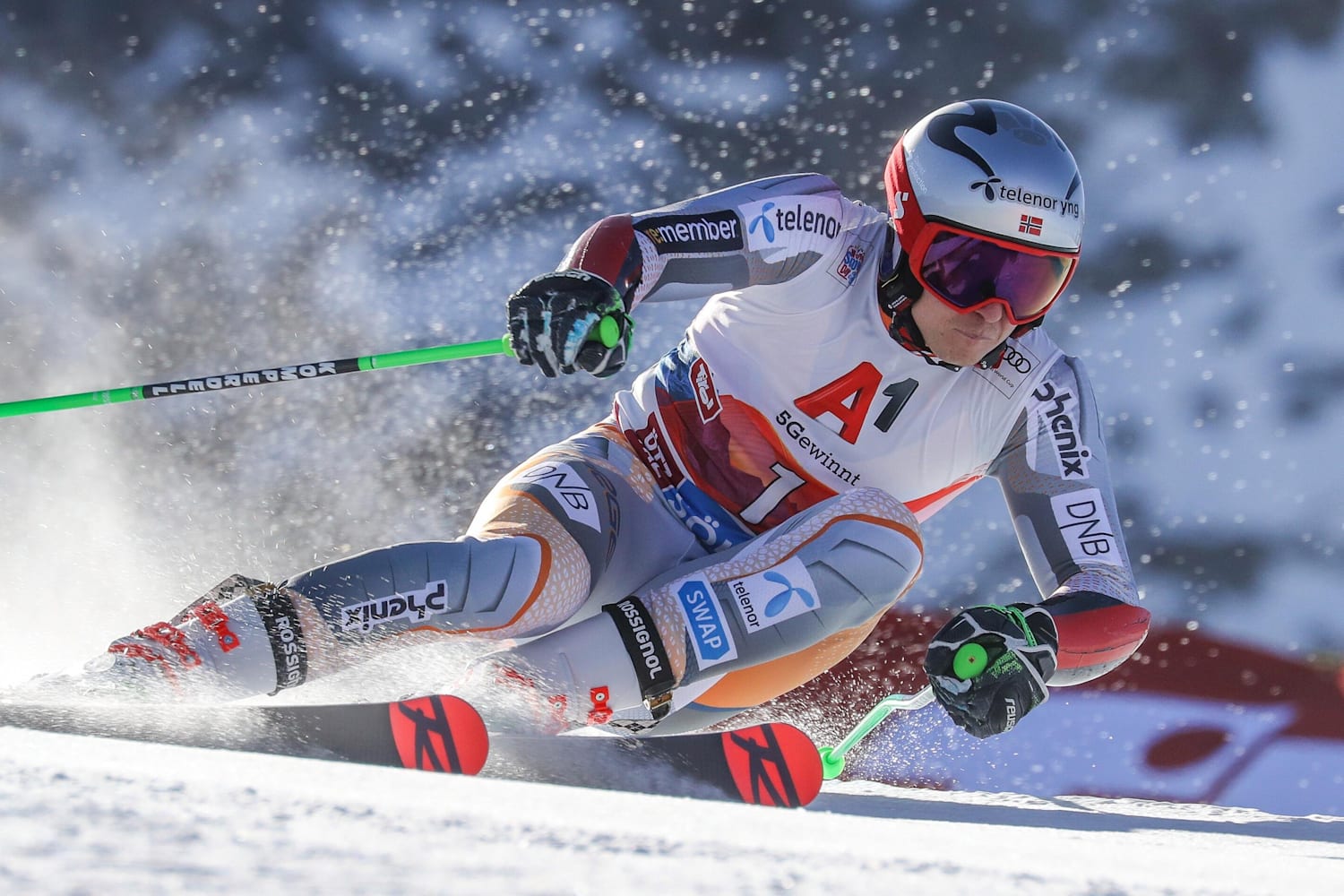 FIS Slalom World Cup Finland: Henrik Kristoffersen wins
