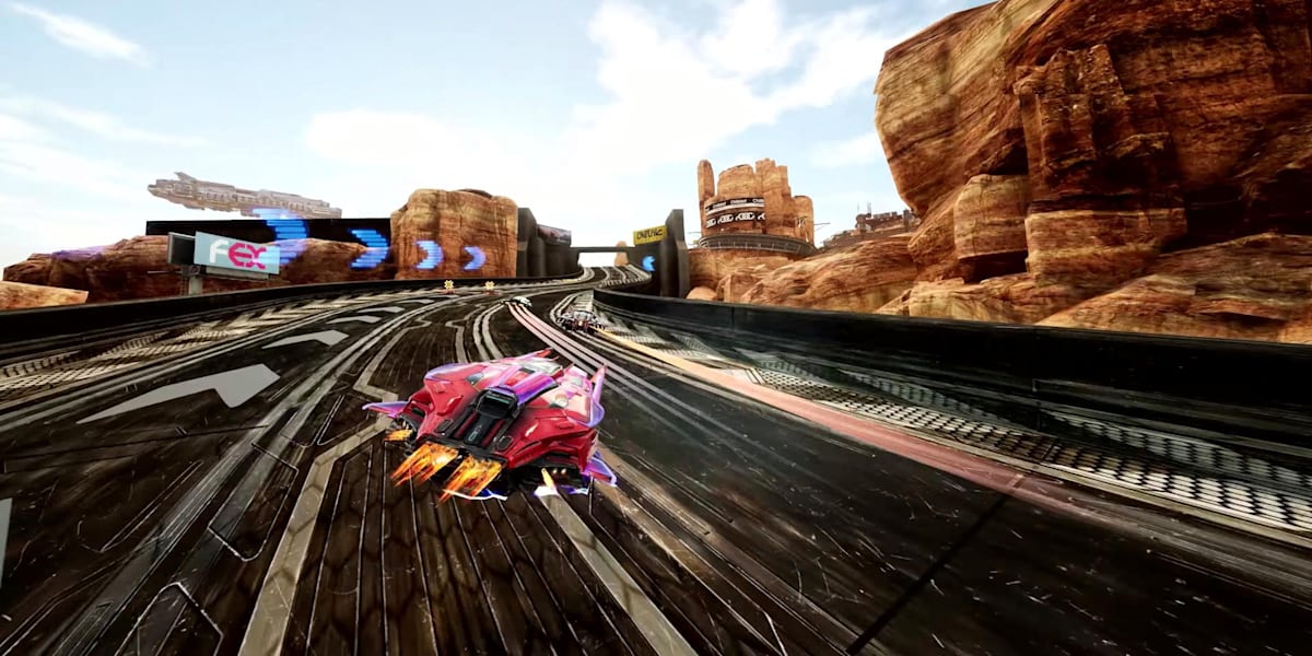 Pacer scifi racer video game details interview