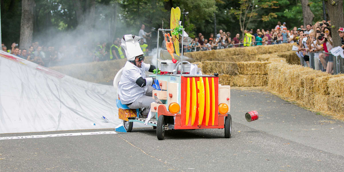Soapbox crashes clearance