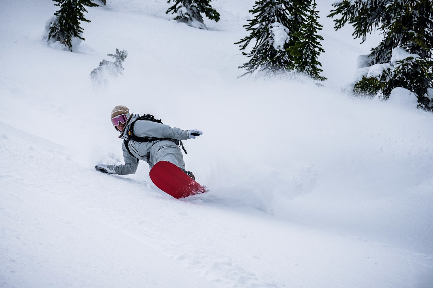 Natural selection tour 2021 baldface bc snowboard