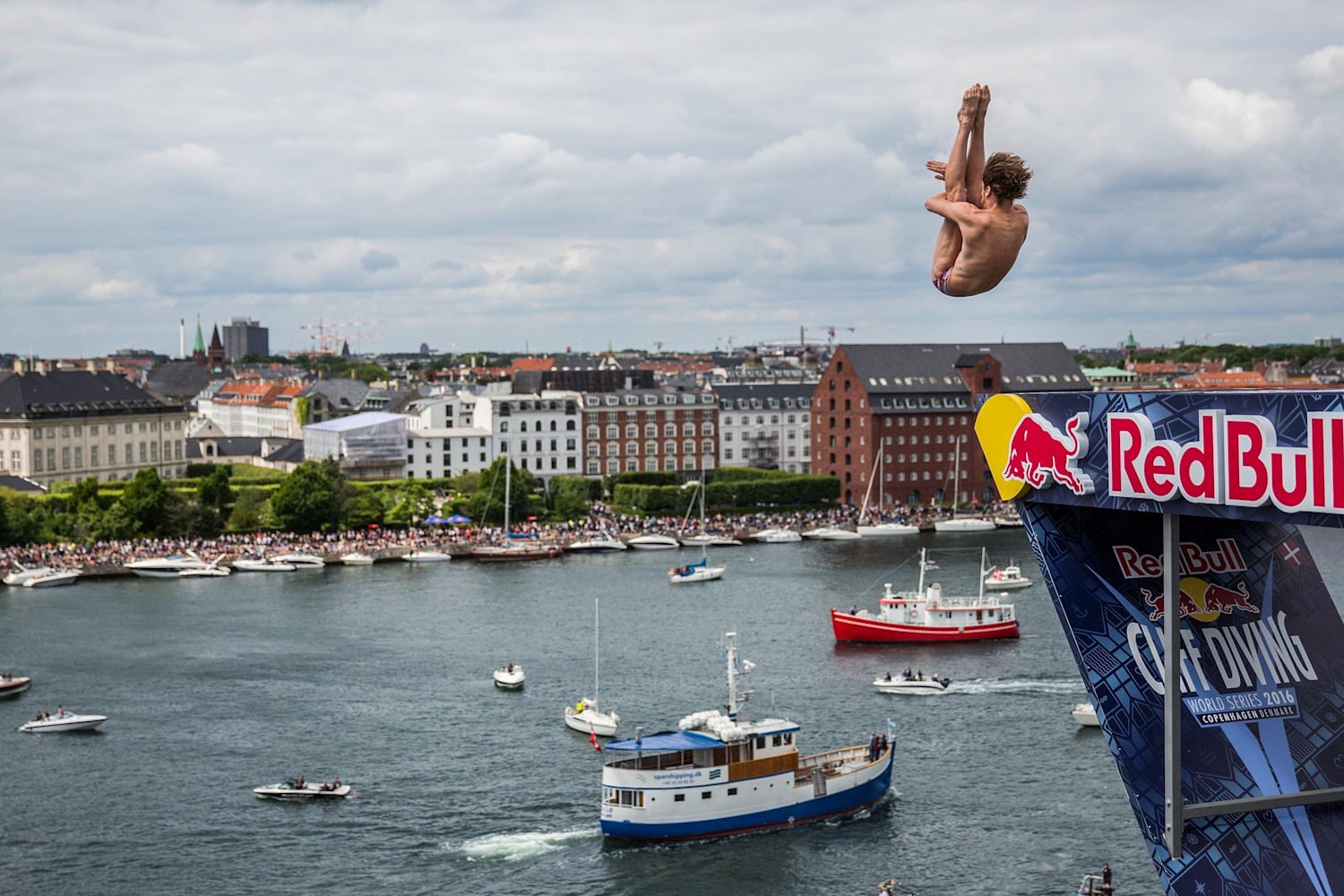 Results and video of Red Bull Cliff Diving Denmark 2016