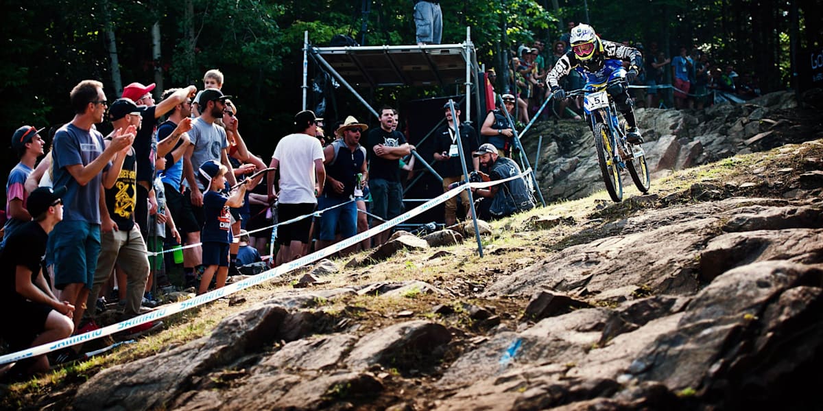 UCI DH World Cup Mont Sainte Anne highlights video