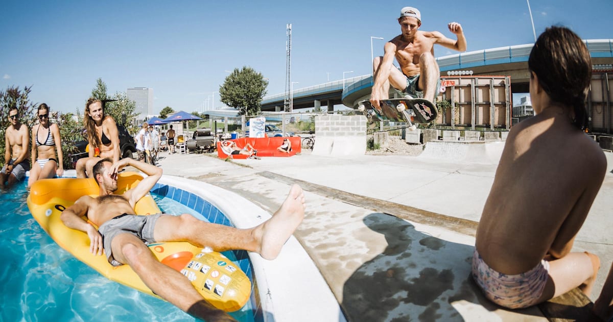 Vienna DIY Skate Pool Opening Party | Red Bull Skate