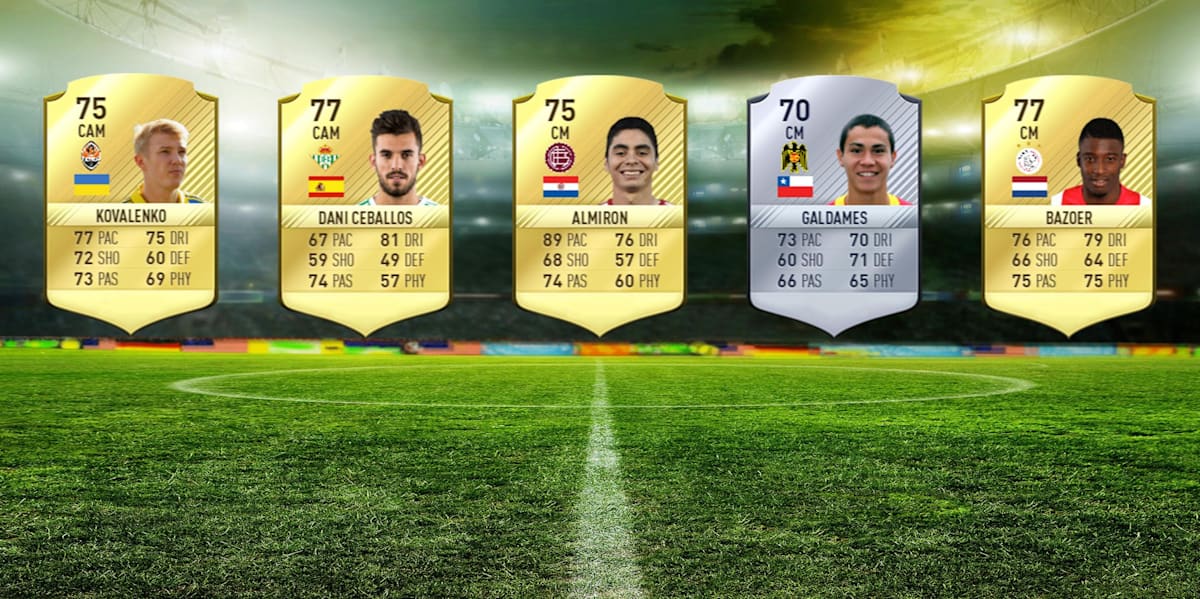 FIFA 17: Los 10 centrocampistas más baratos y buenos