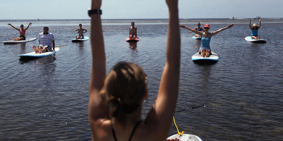 Jobs in adventure SUP yoga instructor