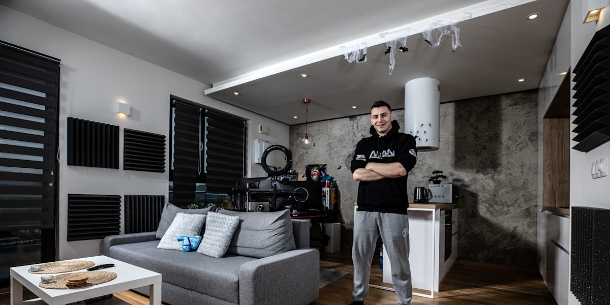 LIVI'N: Kde a jak bydlí streamer Alkan? Sleduj rozhovor