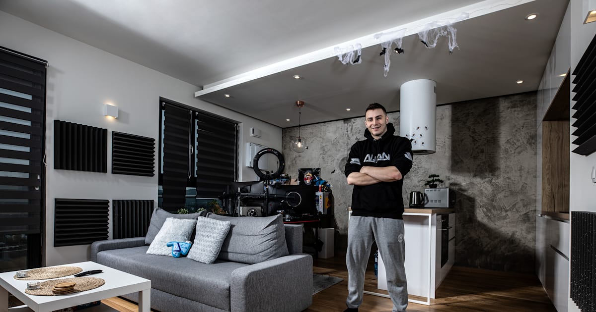 LIVI'N: Kde a jak bydlí streamer Alkan? Sleduj rozhovor