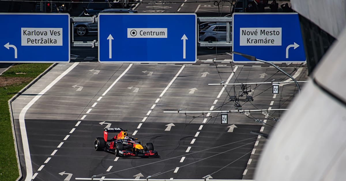Formula Red Bull Racing na Slovensku – F1 v Bratislave