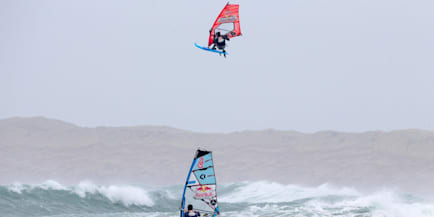 Red Bull Storm Chase: Windsurfing contest – video