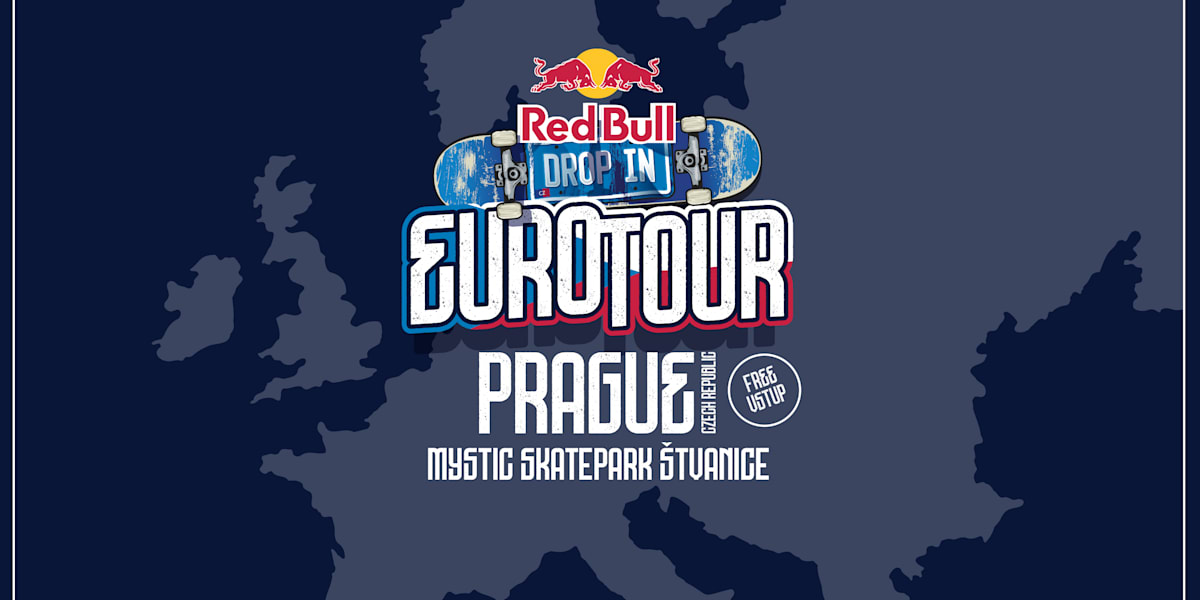 Red Bull Drop In Tour - špička skateboardingu v Praze