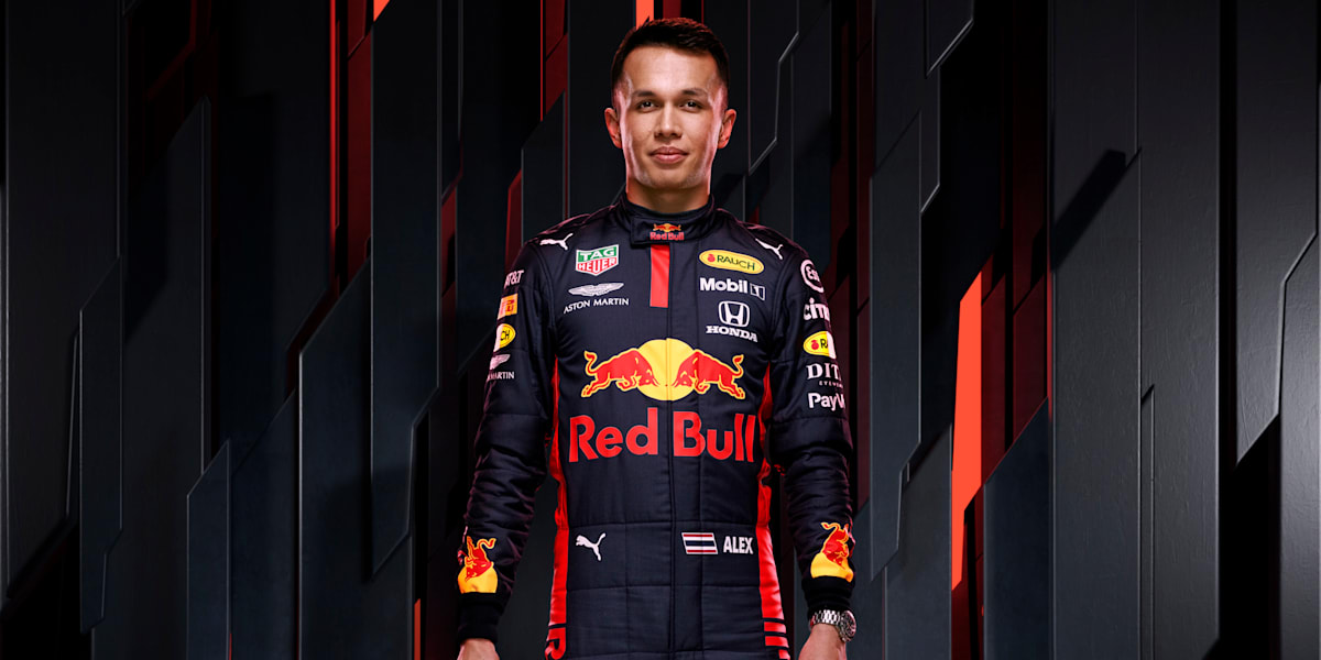 Alex Albon 2020 F1 helmet reveal video